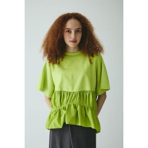 Asymmetry boy friend tops | ヘリンドットサイ(HeRIN.CYE