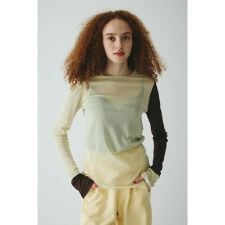 Crew neck mesh inner tops