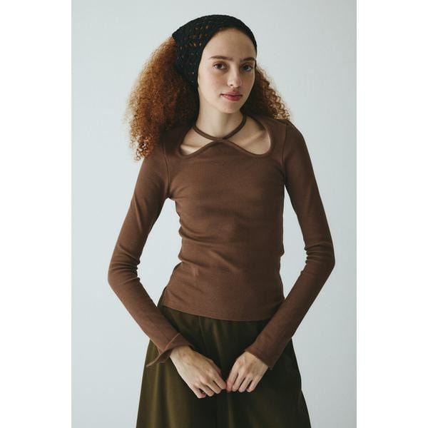 ヘリンドットサイ　ウェーブネックトップス Wave neck tops | ヘリンドットサイ(HeRIN.CYE) | マルイウェブ
