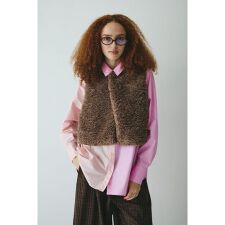 Fur like vest