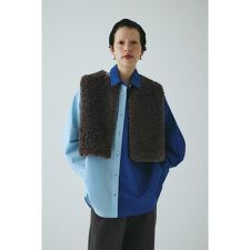 Fur like vest