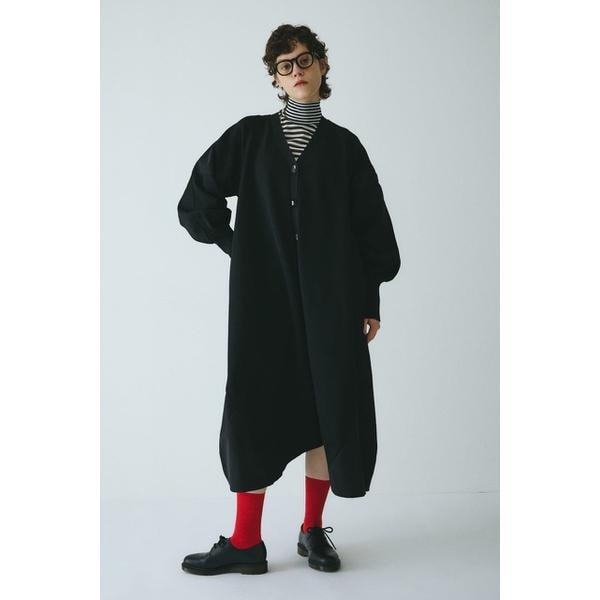 最終値下げ　HeRIN.CYE ワンピース　カーキ HeRIN.CYE ［予約］Border hem one piece GRN -ファッション通販