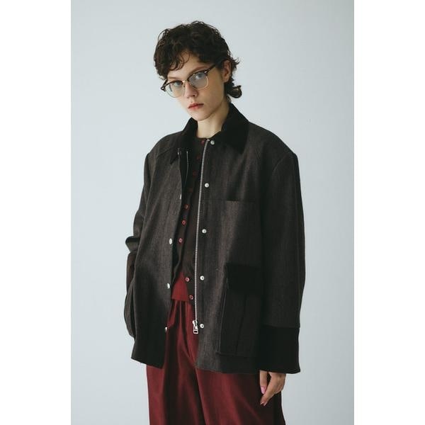 ヘリンドットサイ　ウールコート Round body wool coat | ヘリンドットサイ(HeRIN.CYE) | マルイ