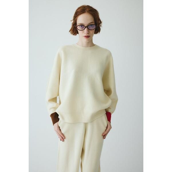 Round knit tops | ヘリンドットサイ(HeRIN.CYE) | マルイウェブチャネル