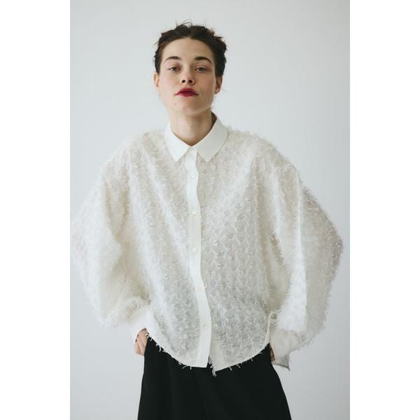 Cut jacquard shirt | ヘリンドットサイ(HeRIN.CYE) | マルイウェブ