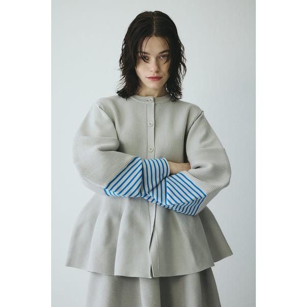 【カール】ヘリンドットサイ　長袖ニットセーター HeRIN.CYE（ヘリンドットサイ）の「Color block pullover (ｶﾗｰ ﾌﾞﾛｯｸ