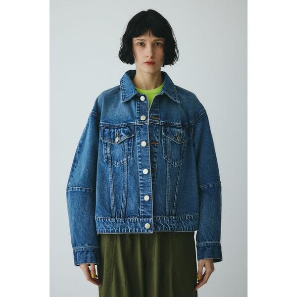 Round form denim jacket | ヘリンドットサイ(HeRIN.CYE) | マルイ