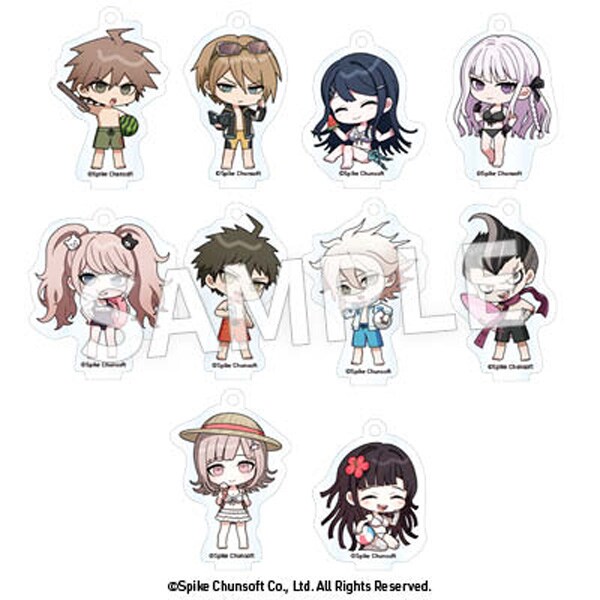 ダンガンロンパ1・2Reloadクリアしおりvol.1コンプリートセット 特典有 ダンガンロンパ 1・2 Reload アクリルブックマーカー 全10種