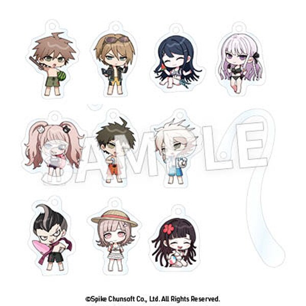 ダンガンロンパ1・2Reloadクリアしおりvol.1コンプリートセット 特典有 ダンガンロンパ 1・2 Reload アクリルブックマーカー 全10種
