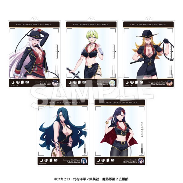魔都精兵のスレイブ　カラ鉄コラボ　アクリルスタンド　5種セット 魔都精兵のスレイブ カラ鉄コラボ アクリルスタンド 5種セットの通販
