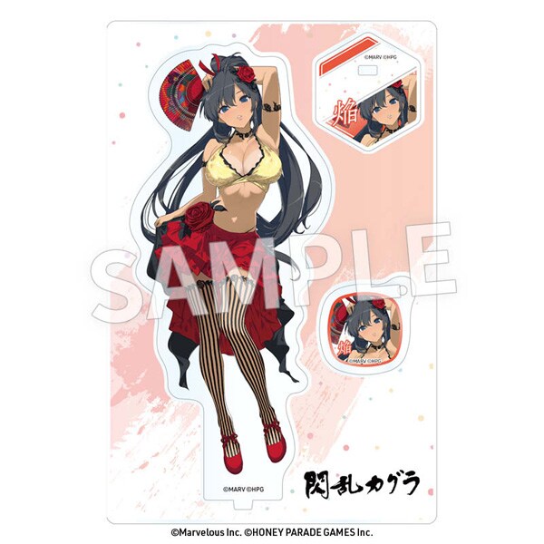 閃乱カグラ アクリルフィギュア 焔（フラメンコ風水着） | Eureka