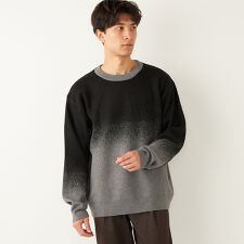 SHIPS Colors:〈洗濯機可能〉ソウガラ ジャカード ニット