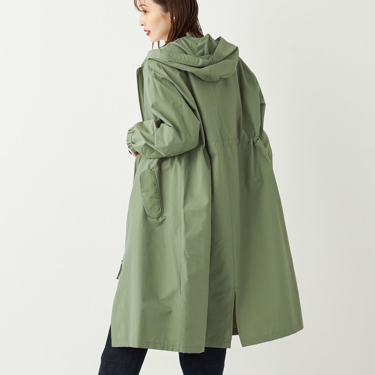 SHIPS モッズコート 2WAY シップス SHIPS SHIPS: ショート モッズ コート （ネイビー