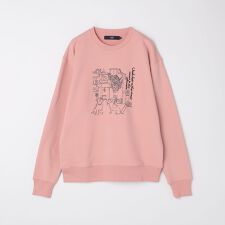SHIPS Colors:エンブロイダリー スウェット