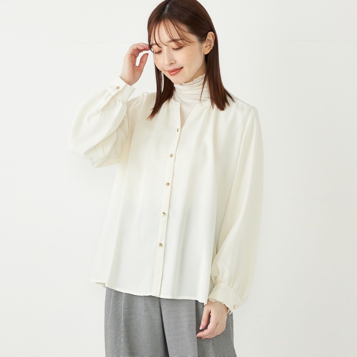 商品販売 SHIPS Colors シップス カラーズ プルオーバーブラウス
