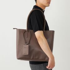 《一部追加予約》SHIPS Colors:PU トート バッグ◆