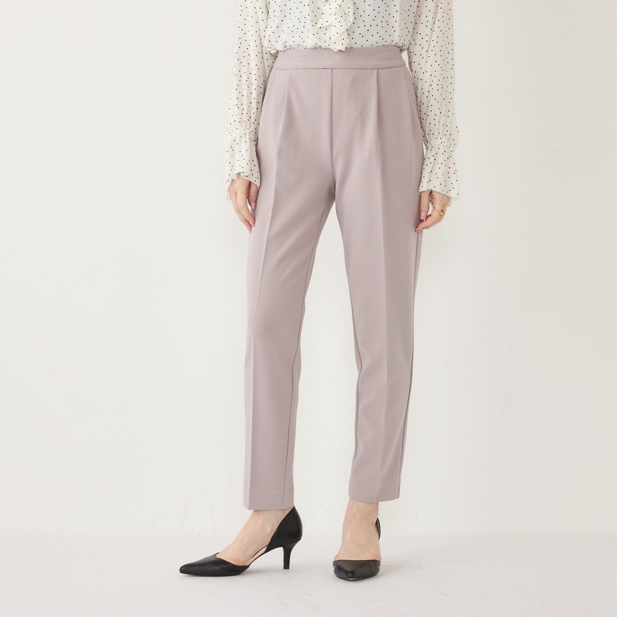 セットアップ対応】 杢調 テーパードパンツ | コムサイズム(COMME CA