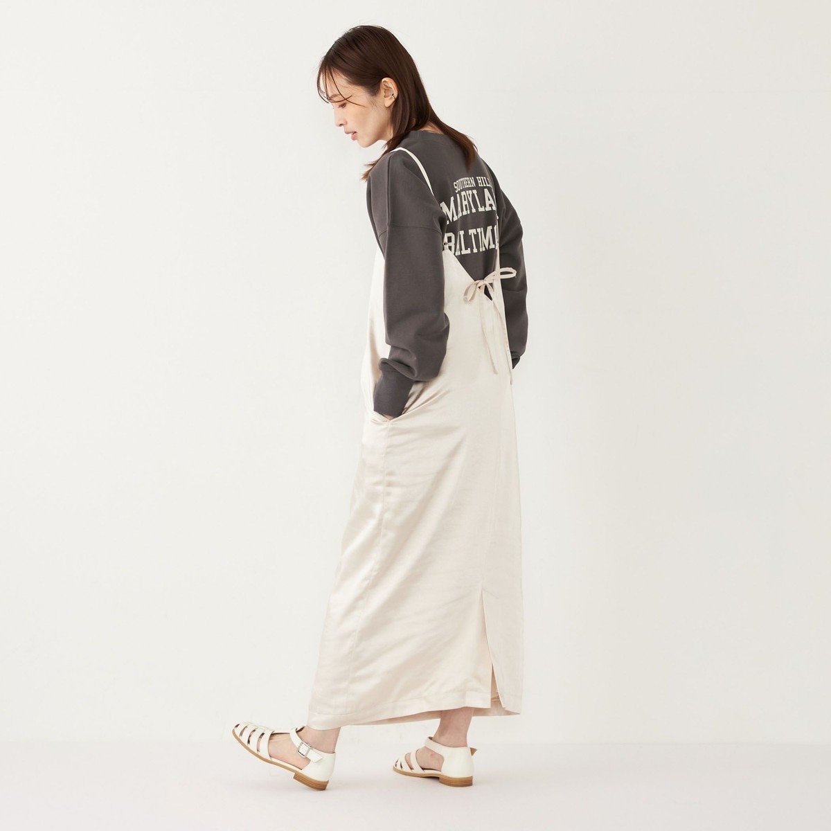 美品　SHIPS シップス　コットンレース　シャツワンピース　手洗い可 SHIPS Colors:〈手洗い可能〉コットン レース ジョイント シャツ