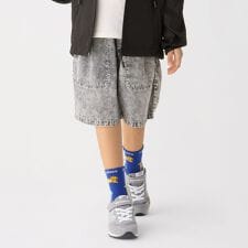 SHIPS Colors:〈接触冷感・洗濯機可能〉クールタッチ デニム ショーツ(90～140cm)