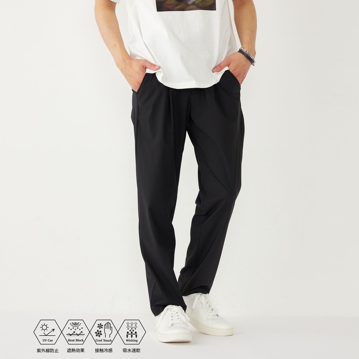 接触冷感 ファッション SHIPS 【接触冷感・UVカット・手洗い可