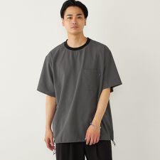 SHIPS Colors:〈接触冷感・吸水速乾・洗濯機可能〉ライト サッカー Tシャツ