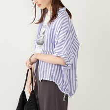 SHIPS Colors:〈洗濯機可能〉ユーロ リネン (EURO Linen) ドロスト 