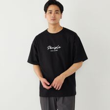 SHIPS Colors:バック メッシュ ロゴ Tシャツ