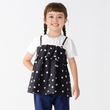 SHIPS Colors:80～130cm / 2WAY ドット チュニック