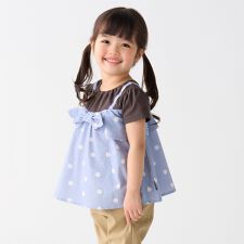 SHIPS Colors:80～130cm / 2WAY ドット チュニック