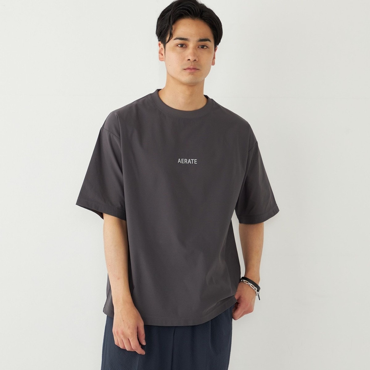 SHIPS Colors:〈UVカット・接触冷感・吸水速乾〉COOL TOUCH T