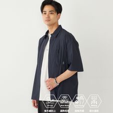 SHIPS Colors:〈UVカット・接触冷感・吸水速乾〉COOL TOUCH シャツ
