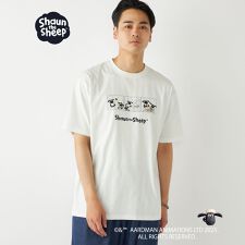 SHIPS Colors:ひつじのショーン コミック プリント Tシャツ◇