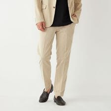 SHIPS Colors:〈洗濯機可能〉シャリル ジャージー イージー スラックス ベージュ