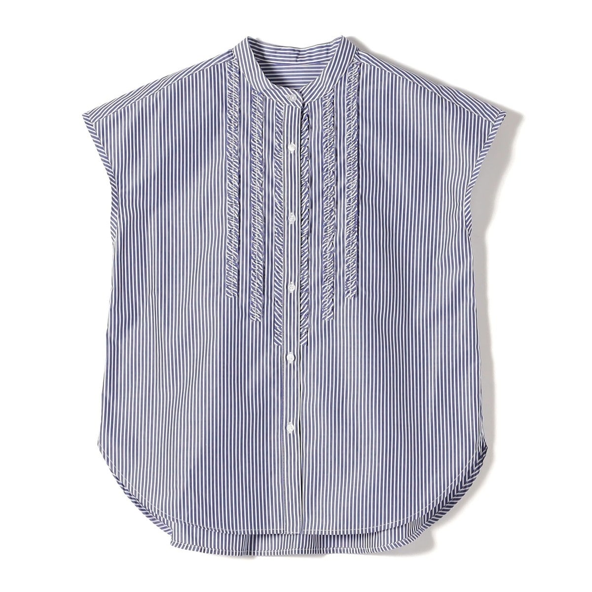 SHIPS for women / シップスウィメン innowave:〈手洗い可能〉TC チェック スキッパー フレンチスリーブ ブラウス innowave:〈手洗い可能〉TC チェック スキッパー フレンチ