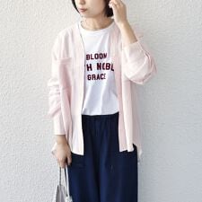 SHIPS Colors:〈手洗い可能〉ワッシャー ポケット シャツ◇