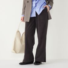 SHIPS Colors:〈手洗い可能〉カット コーデュロイ ゴム パンツ◇