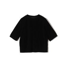 SHIPS Colors:〈手洗い可能〉フロッキー メッシュ 5分袖 トップス