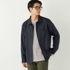 SHIPS Colors:〈洗濯機可能〉WOOLIC ボックス シャツ◇