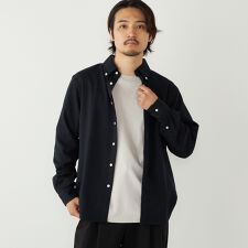 SHIPS Colors:ストレッチ ウールライク シャツ