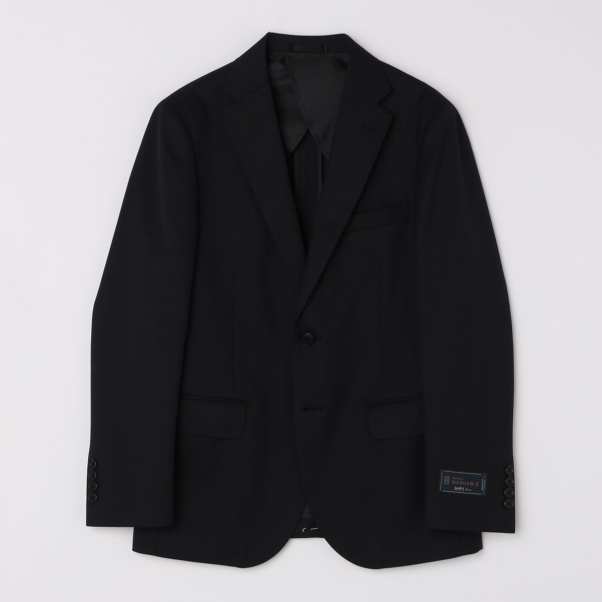 御幸毛織】Superio160 ウールカシミヤ スーツ（ネイビーストライプ