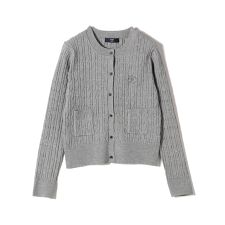 SHIPS Colors:〈手洗い可能〉ミニケーブル カーディガン◇
