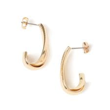 SHIPS Colors:オーバーラップ ピアス