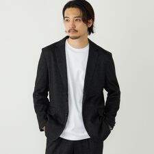 SHIPS Colors:ムリネ ジャージー ジャケット(セットアップ対応可能)