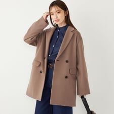 SHIPS Colors:SUPER100 テーラード コート◇