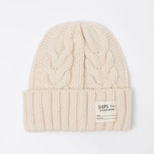 SHIPS Colors:〈手洗い可能〉ケーブル ニット キャップ