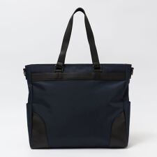 SHIPS Colors:レザーコンビ トートバッグ