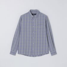 SHIPS Colors:ネル ボタンダウン シャツ