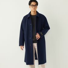 SHIPS Colors:ウール ミックス ロングコート