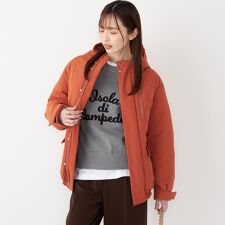 SHIPS Colors: フード ダウン ジャケット◇