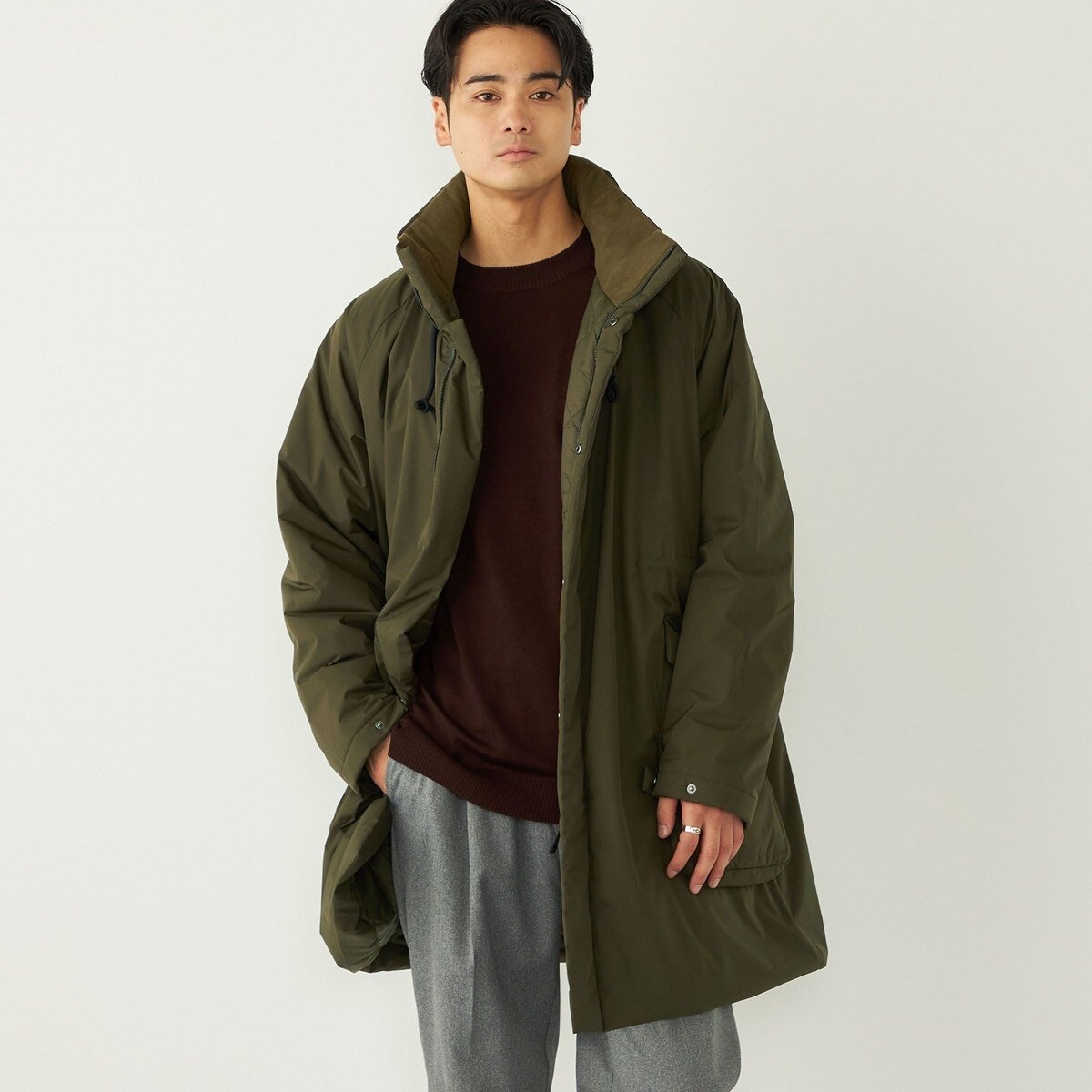 A.P.C. 中綿入り モールスキン モッズコート S オリーブドラブ 楽天市場】a.p.c. モッズコートの通販